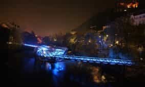 graz mur murinsel nacht kulturhauptstadt 2003 graz graz graz graz graz E-Mobilität für den nachhaltigen Tourismus