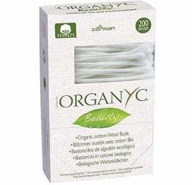Organyc Wattestäbchen – 200 Stück Aus 100% Baumwolle für gesunde Babys