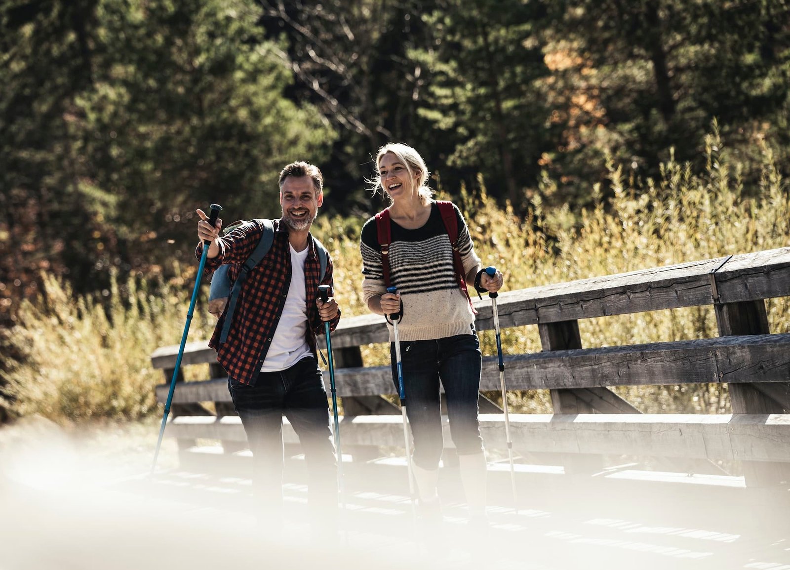 Austria, Alps, couple on a hiking trip