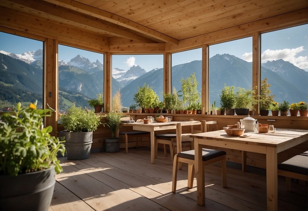 Sustainable accommodations in Austria. Explore local initiatives for eco-friendly culinary experiences for mobile home travelers