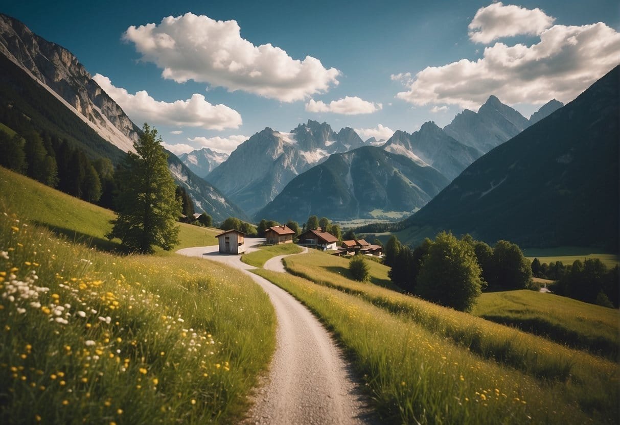 Discover Austria's nature: create sustainable routes for mobile home tourists. Capture scenic landscapes, winding roads, and serene camping spots