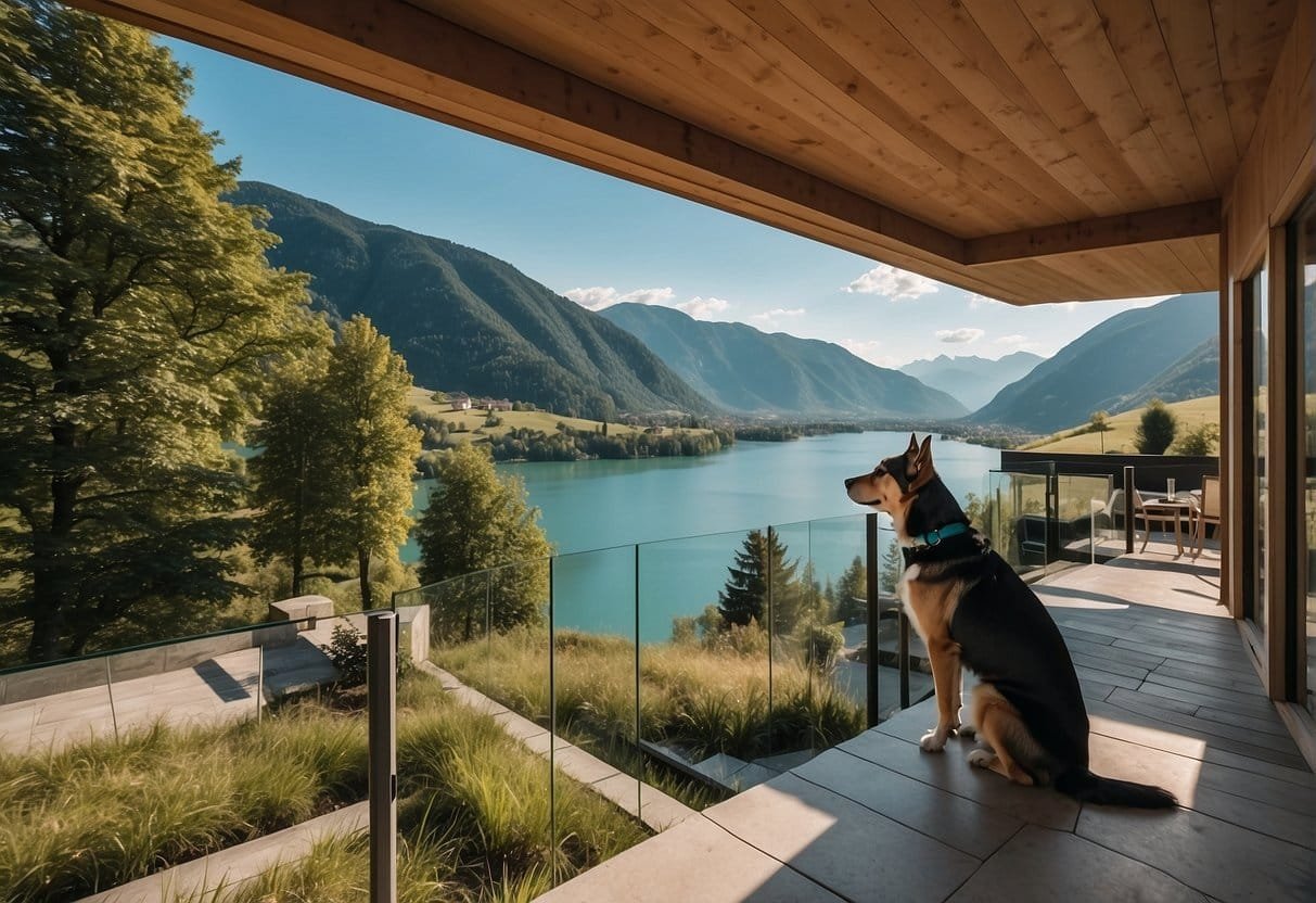 A dog-friendly bio hotel in Austria, surrounded by lush green mountains and a serene lake
