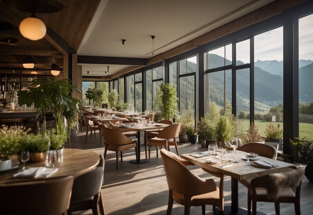 A serene Austrian Bio Hotel, featuring special offers catering to various needs, with a focus on organic cuisine that accommodates dietary intolerances