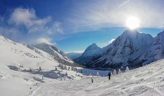 tirol, snow, skiing