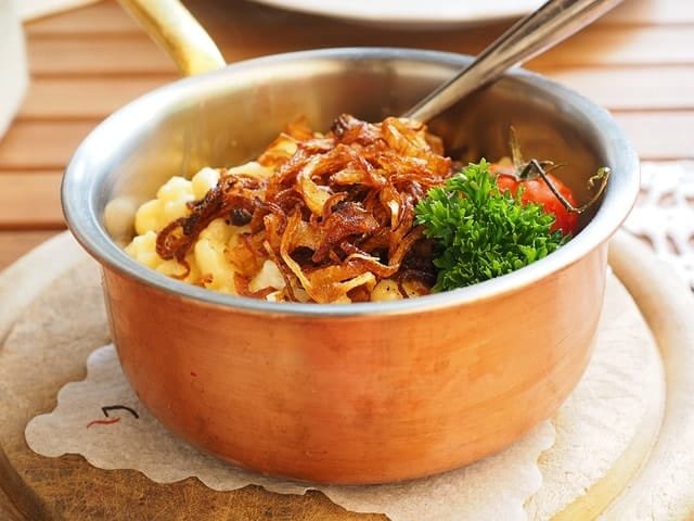 cheese noodles, dish, meal