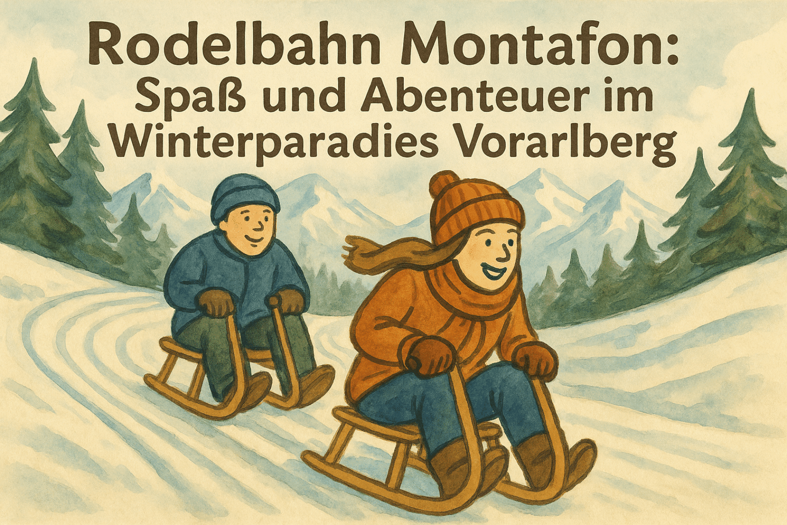 Rodelbahn Montafon: Spaß und Abenteuer im Winterparadies Vorarlberg