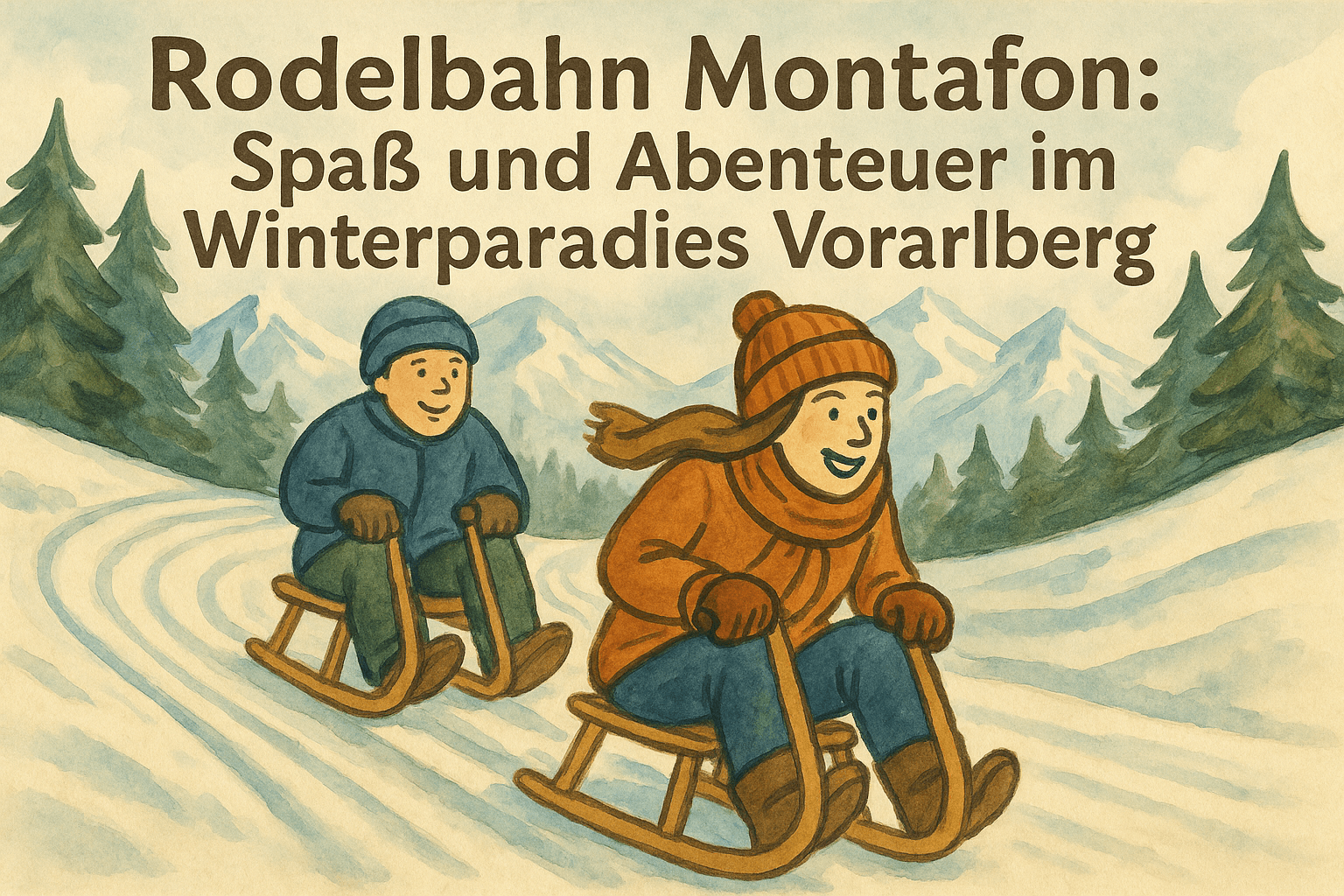Rodelbahn Montafon: Spaß und Abenteuer im Winterparadies Vorarlberg