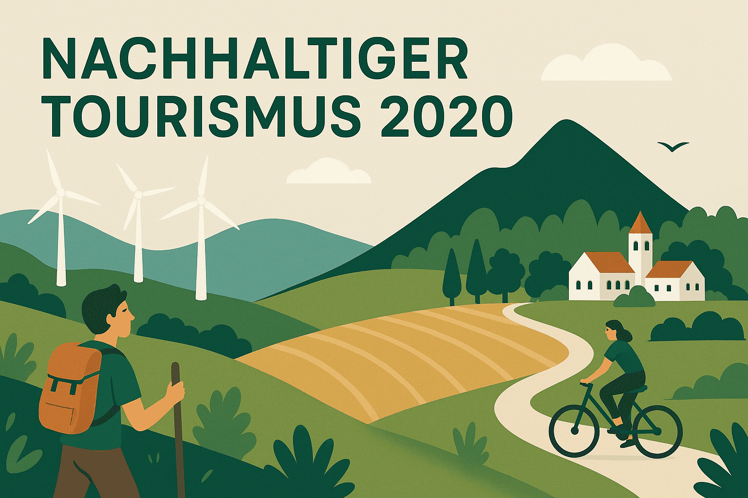 Nachhaltiger Tourismus präsentiert von Tourismusstrategie 2020 einen Ausblick zur Tourismusstrategie 2030