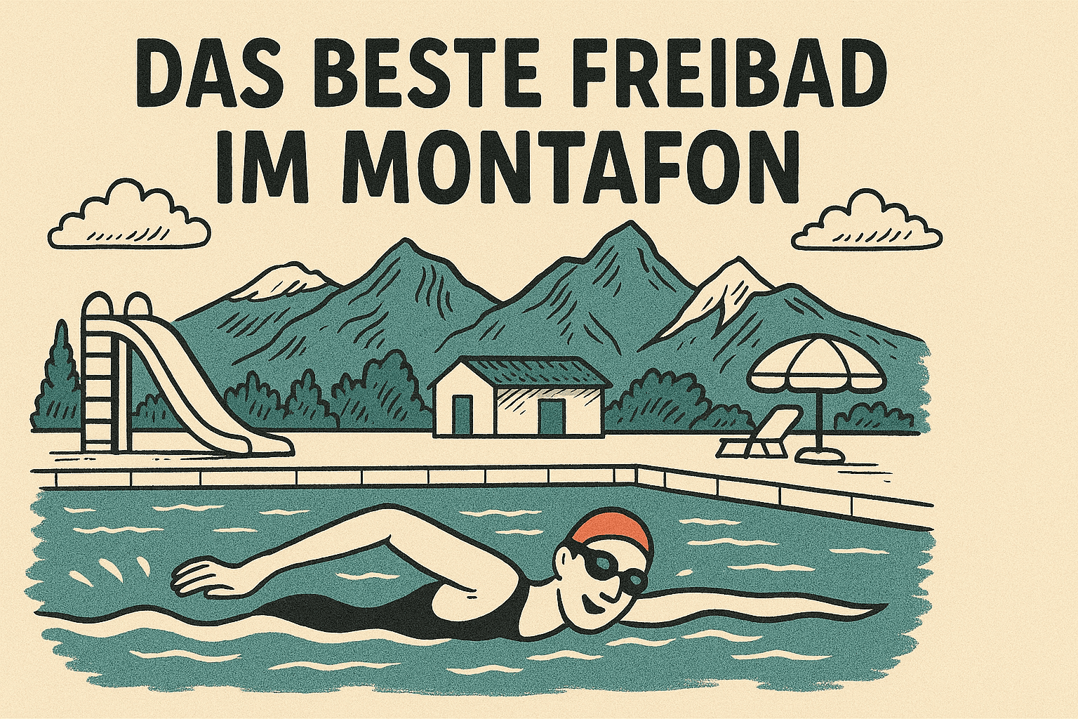 Titelbild Das beste Freibad Montafon: Erfrischung und Entspannung in den Alpen