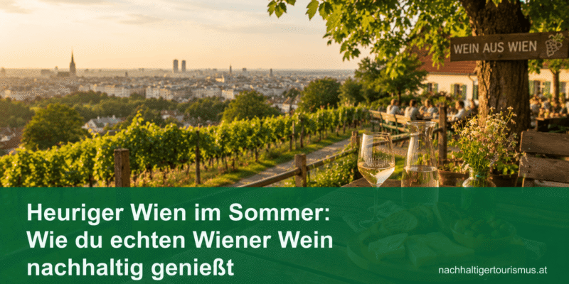 Heuriger Wien im Sommer: Wie du echten Wiener Wein nachhaltig genießt