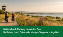 Nationalpark-Radweg Neusiedler See: Radfahren durch Österreichs einziges Steppenschutzgebiet